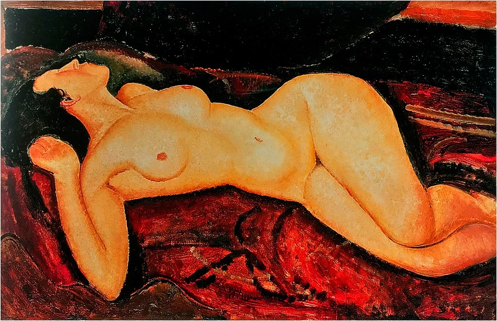 Amedeo Modigliani - Nudo, 1917